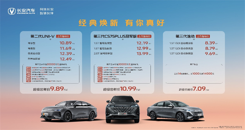 為華系車(chē)崛起注入“冠軍新力量”!長(zhǎng)安汽車(chē)春季煥新發(fā)布會(huì),三大明星爆款車(chē)型 為華系車(chē)崛起注入“冠軍新力量”!長(zhǎng)安汽車(chē)春季煥新發(fā)布會(huì),三大明星爆款車(chē)型(圖1)