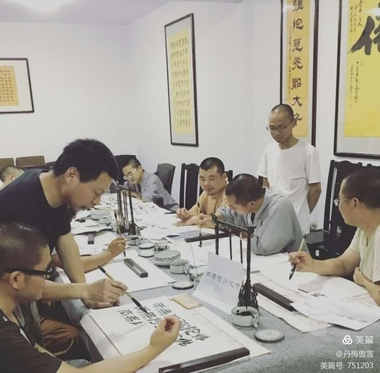 博采萬象貫古通今，筆神墨仙傳承千年——記中國抄經第一人，萬福圖騰創始人江南余良先生(圖35)